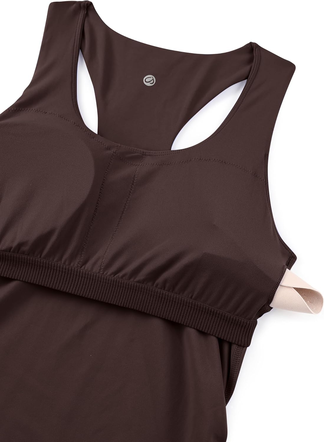 Detalle de CRZ YOGA Butterluxe per Donna – Reggiseno da Maternità Racerback con Imbottiture Rimovibili