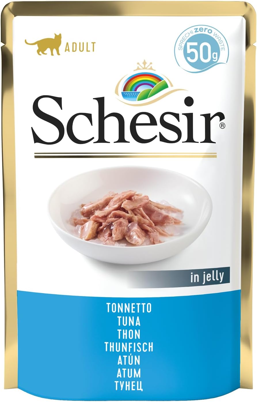 Thumbnail 4 de Schesir Cat Jelly Tuna with Solid Bass 30 x 50 g 🐱