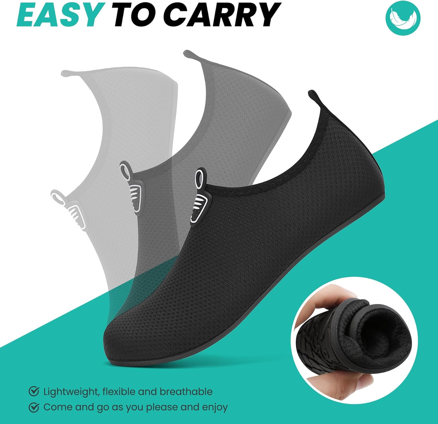 Thumbnail 1 de sportvibe Water Shoes Lightweight quick-dry aqua 42