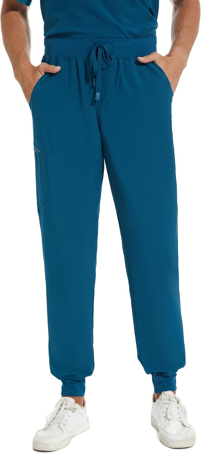Thumbnail 6 de COZYFIT Men's Scrub Set with V-Neck Top