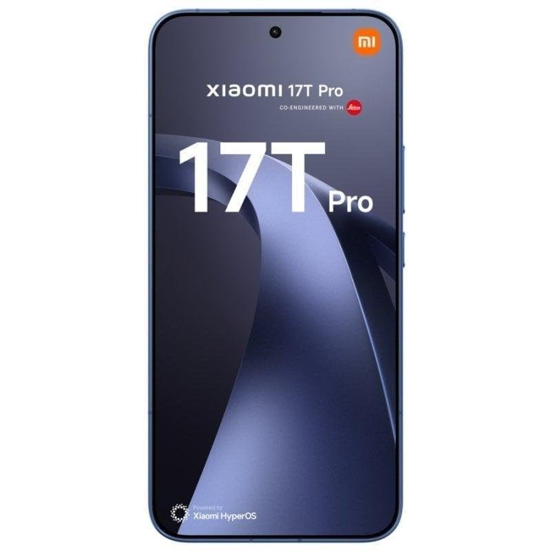 Detalle 2 de Xiaomi 17T Pro 5G 12GB 1TB – Azul Oscuro: potencia fotográfica y autonomía para creadores