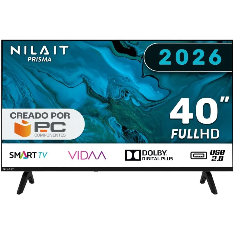 Detalle de Nilait Prisma 40FD7004SVIOS: TV LED Full HD con VIDAA y Harmony Sound Bar de 60 W