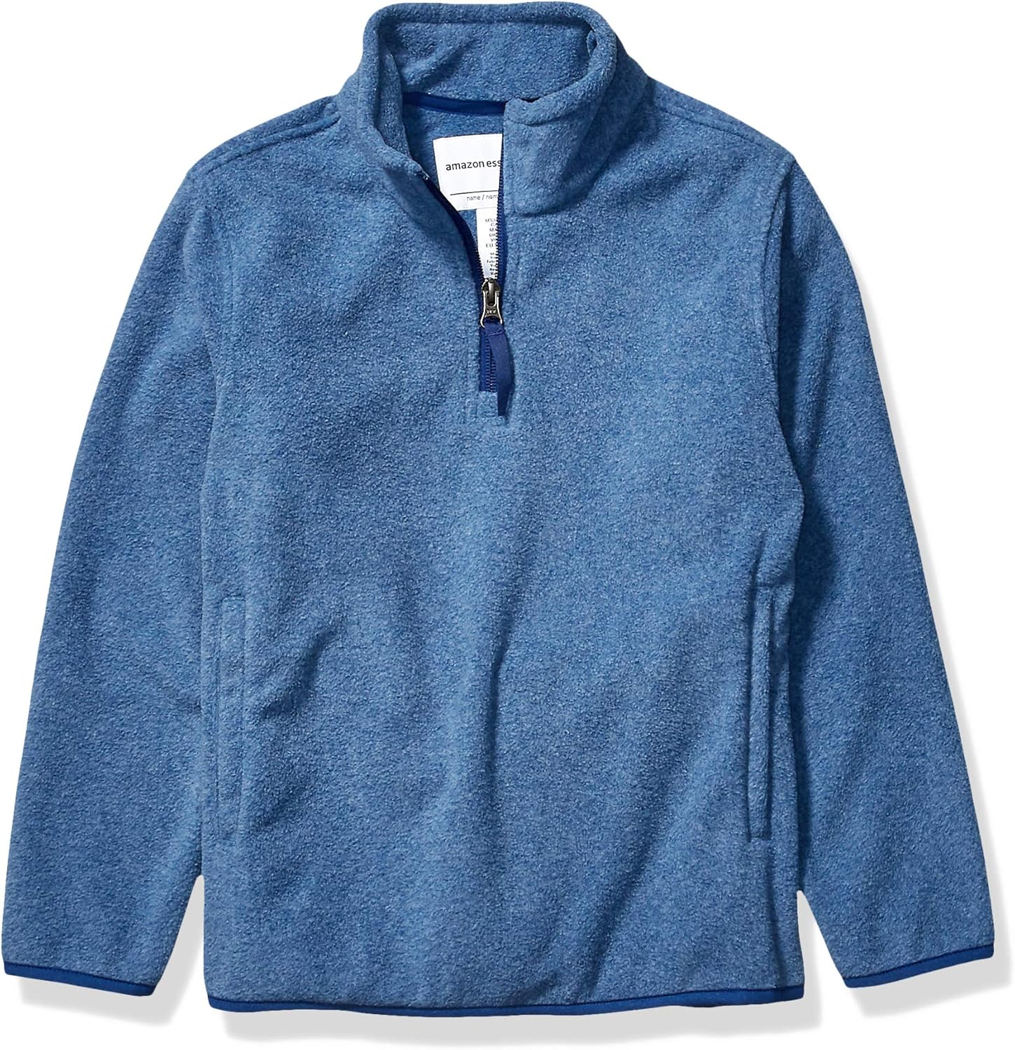 Detalle 2 de Amazon Essentials Boys and Toddlers' Polar Fleece Quarter-Zip Pullover Jacket — a practical everyday layer