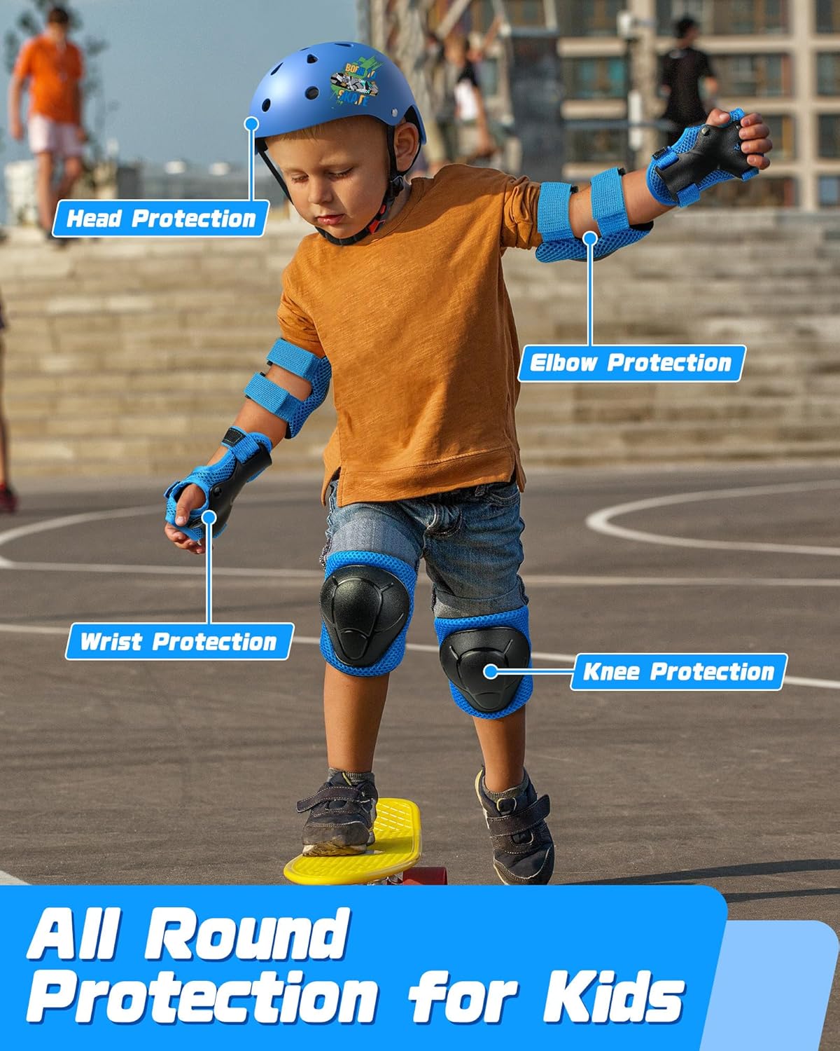 Thumbnail 4 de DARME Kids Bike Helmet Set: Adjustable Multi-Sport Protection for Growing Riders