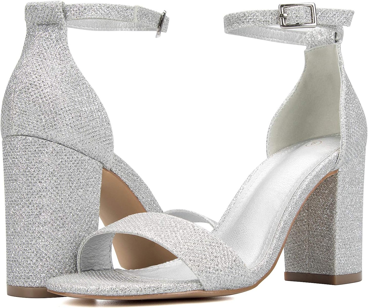 Detalle de COASIS Women's Block-Heel Sandals, 3.5-Inch Heel