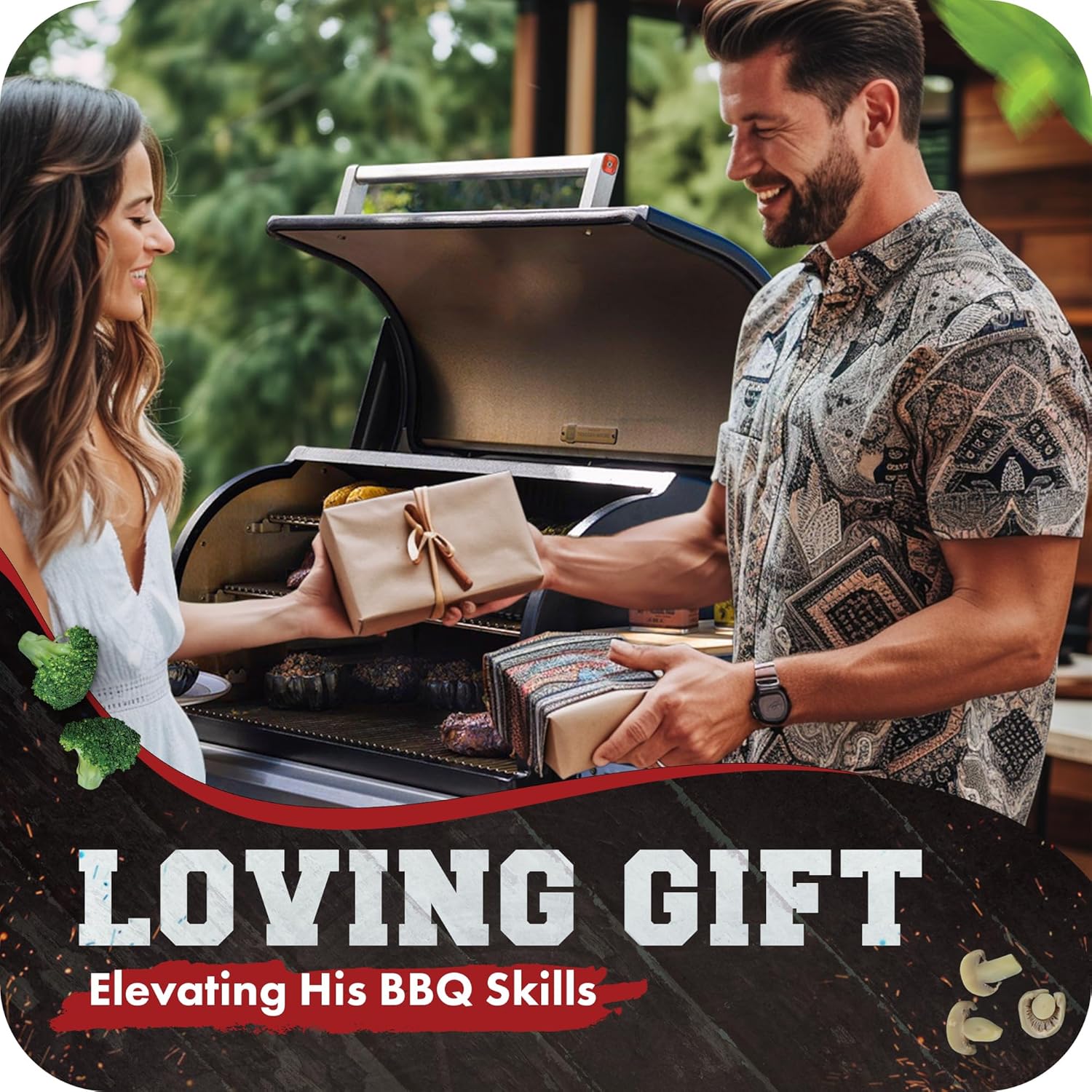 Thumbnail 6 de KITCHEN PERFECTION Silicone Smoker Oven Gloves 3-pc set