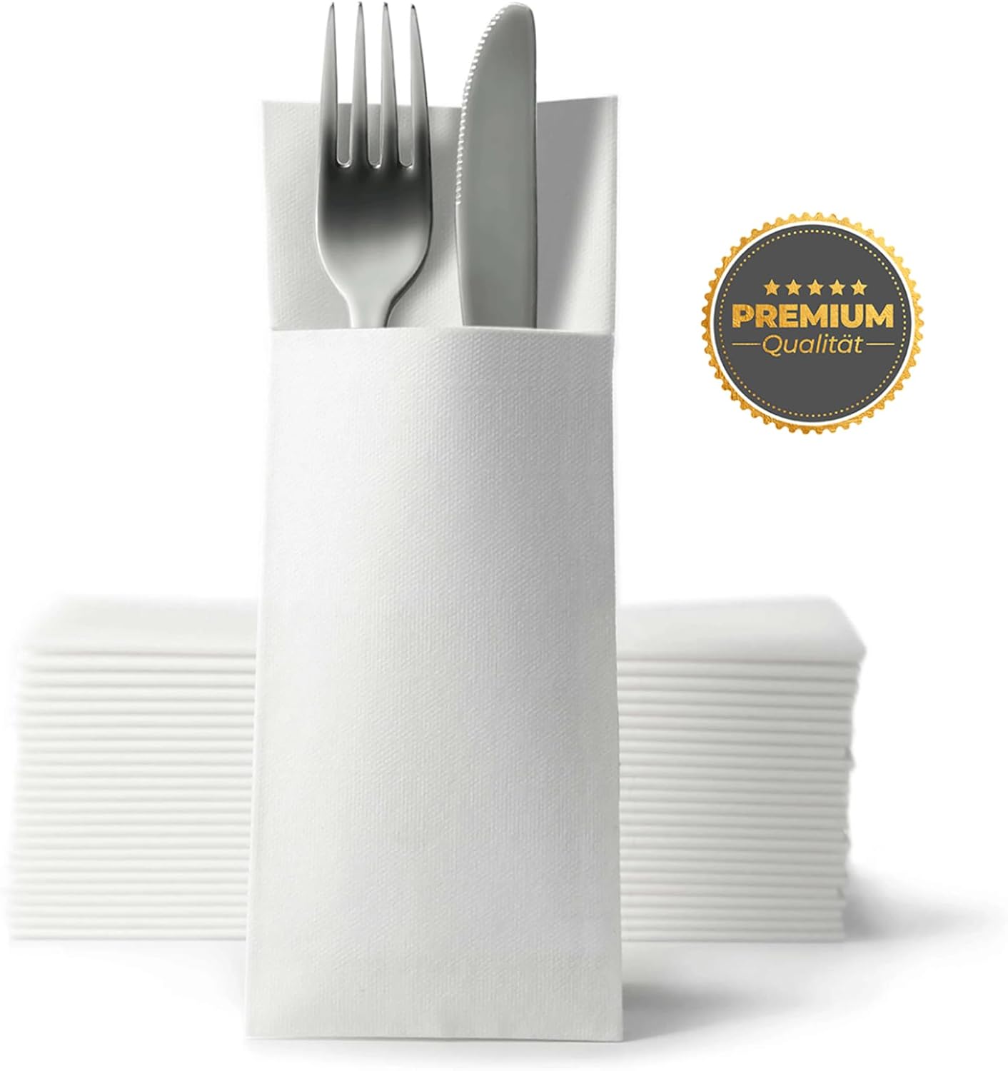 Thumbnail 2 de Gastroservietten.de Bestecktaschen 50 Stück