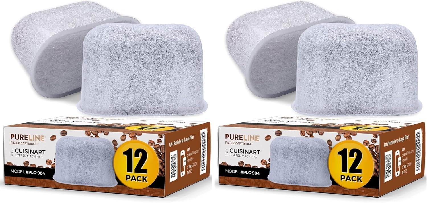 Thumbnail 6 de Cuisinart Coffee Filter Replacement (12-Pack) by Pureline — Charcoal Water Filter for Cuisinart Coffee Makers