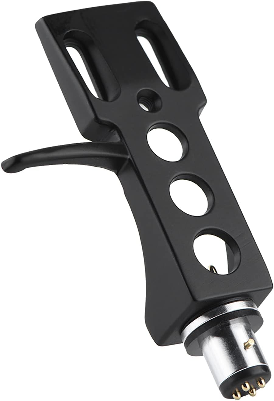 Thumbnail 6 de Tiiyee Plattenspieler Headshell Halterung aus Kunststoff – Universal Phono Headshell Ersatz mit 4 Anschlussdrähten