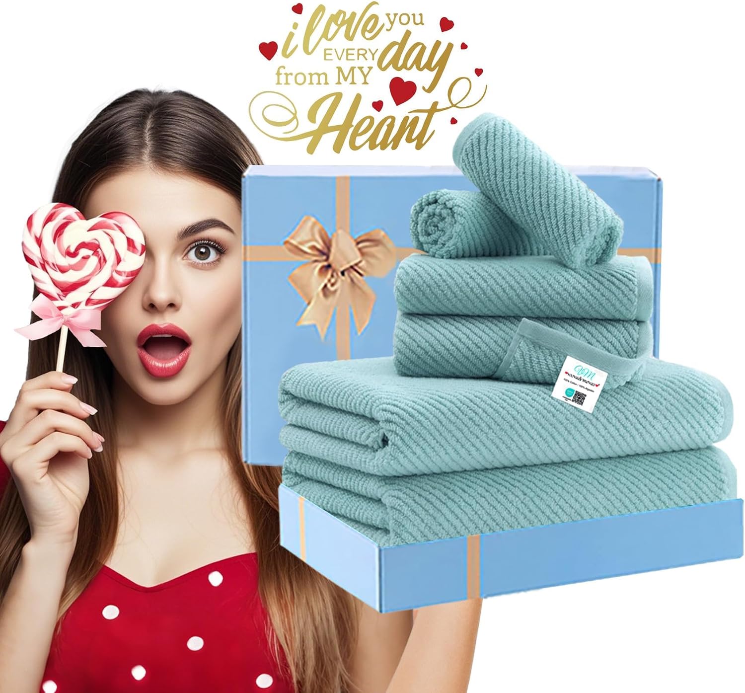 Thumbnail 5 de VOOVA MOVAS Bath Towel Set 30x56