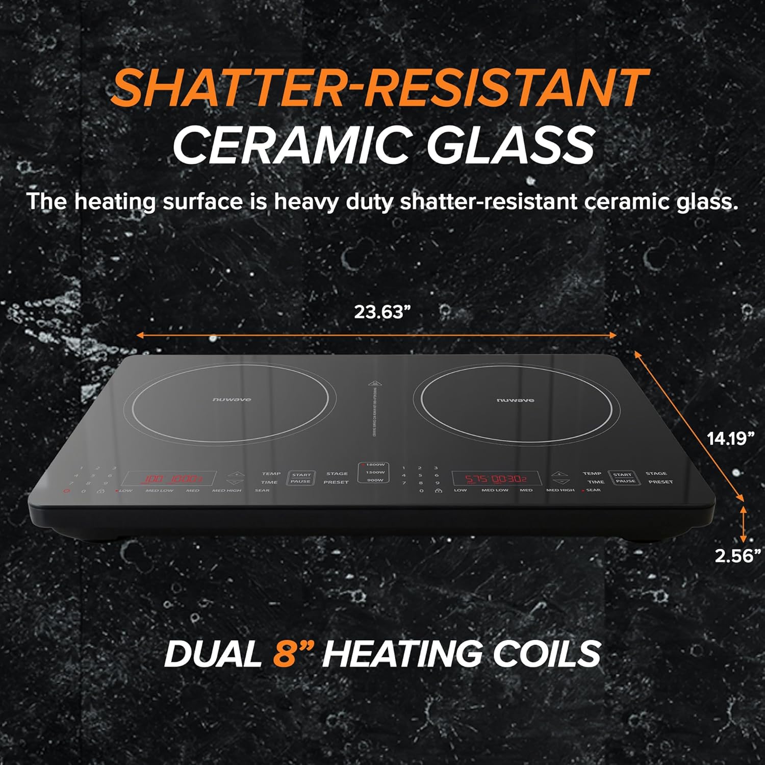 Thumbnail 6 de Nuwave Double Induction Cooktop 1800W