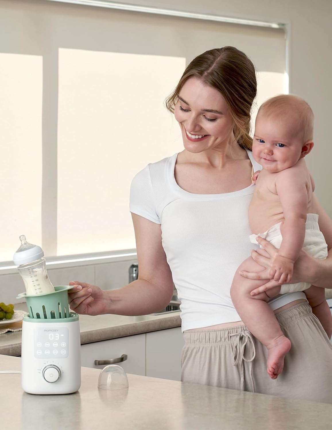 Detalle 2 de Momcozy Nutri Baby Bottle Warmer