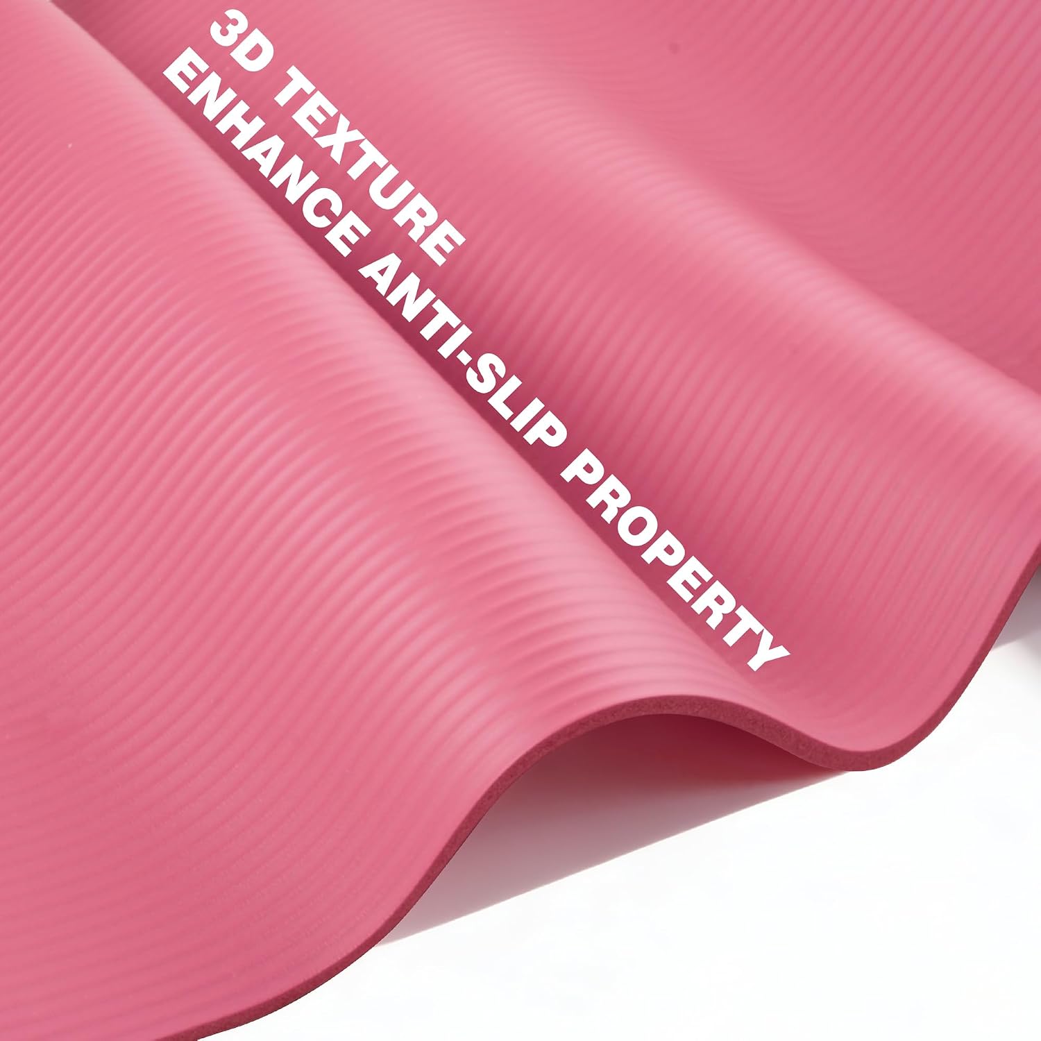 Thumbnail 6 de KEEP 10mm NBR Yoga Mat, 72-Inch Cushioned Non-Slip Exercise Mat