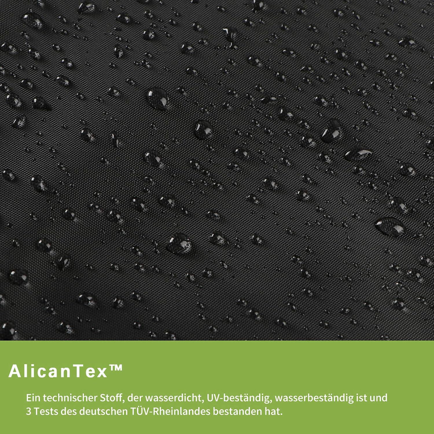 Detalle de AWNIC JL2208 wasrekhoes, waterdicht Oxford 420D, 185 x 16 x 16 cm