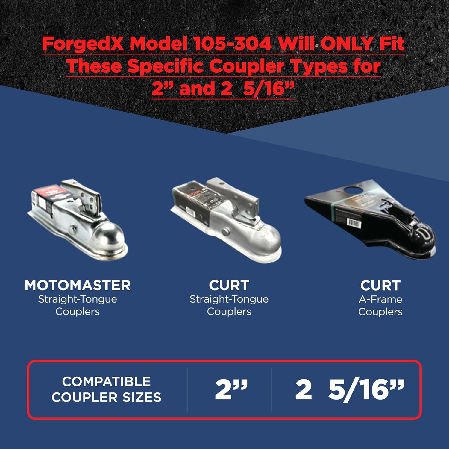 Thumbnail 6 de FORGEDX Stainless Steel Trailer Lock 2"