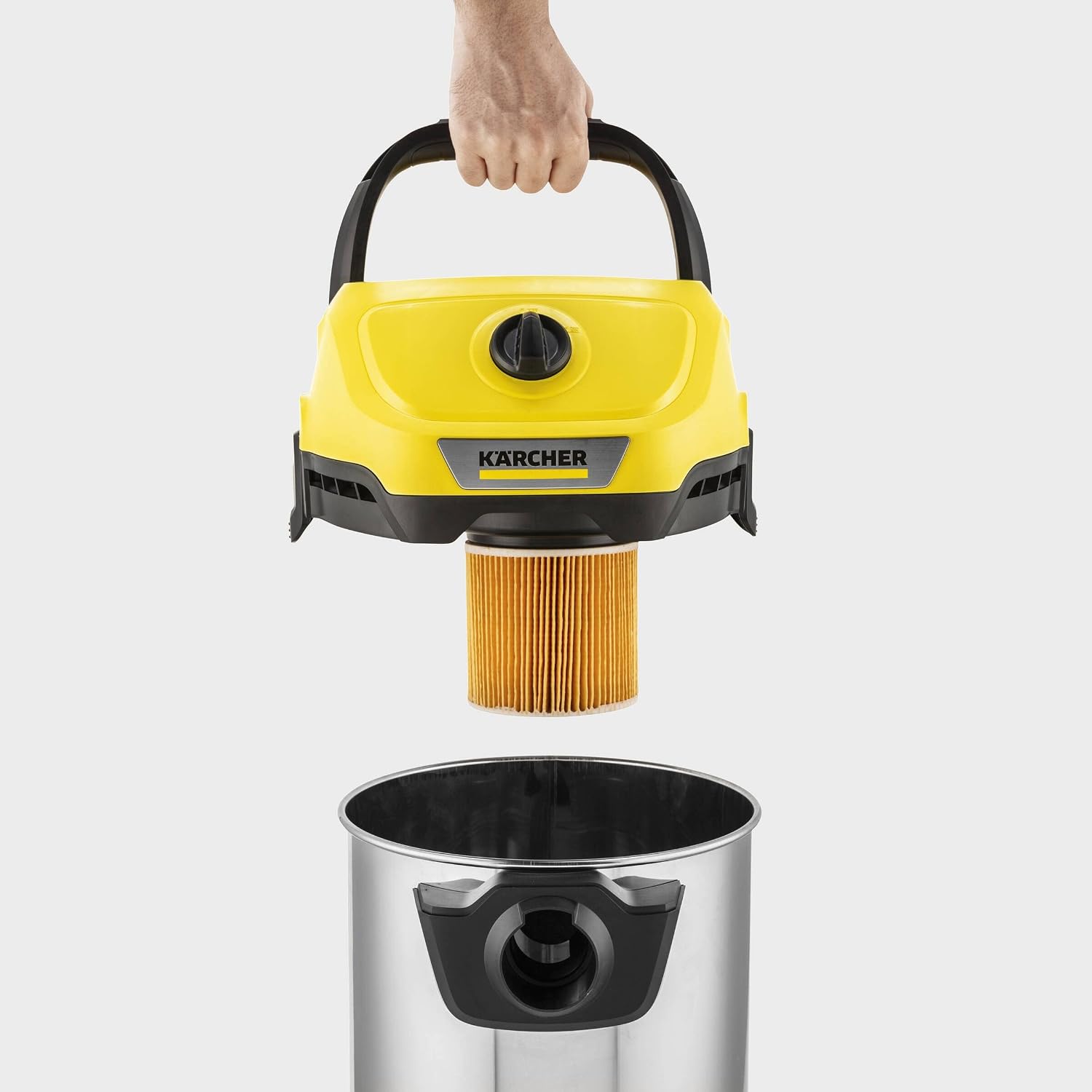 Detalle 2 de Kärcher WD 3 S V-17/4/20 aspirador seco y húmedo 1.000 W 🧹
