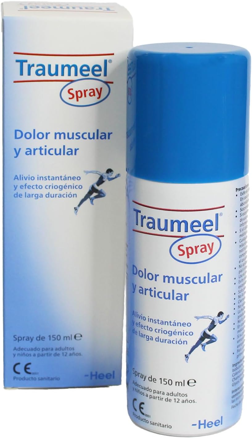 Detalle de Heel Traumeel Spray Frío 150 ml: alivio rápido para contusiones y tensiones musculares