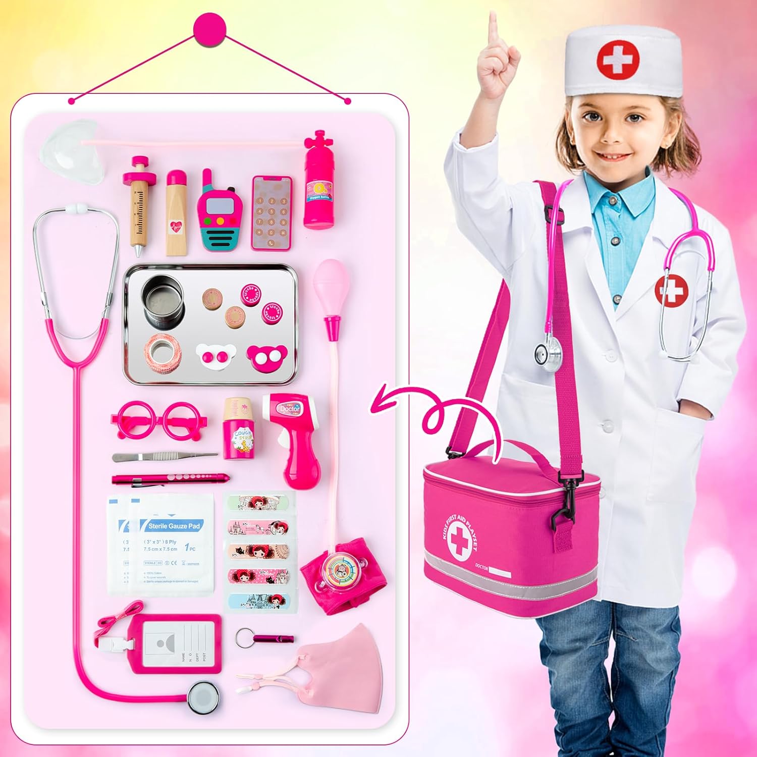 Thumbnail 3 de EFO SHM Doctors Set for Kids 3+