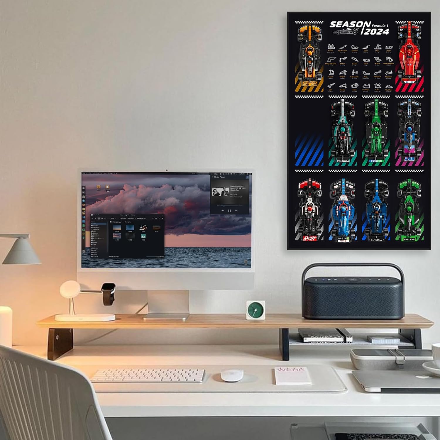 Thumbnail 6 de NOVDA Display Wallboard for Speed Champions 10-in-1 Ultimate Formula 1 Collector's Pack