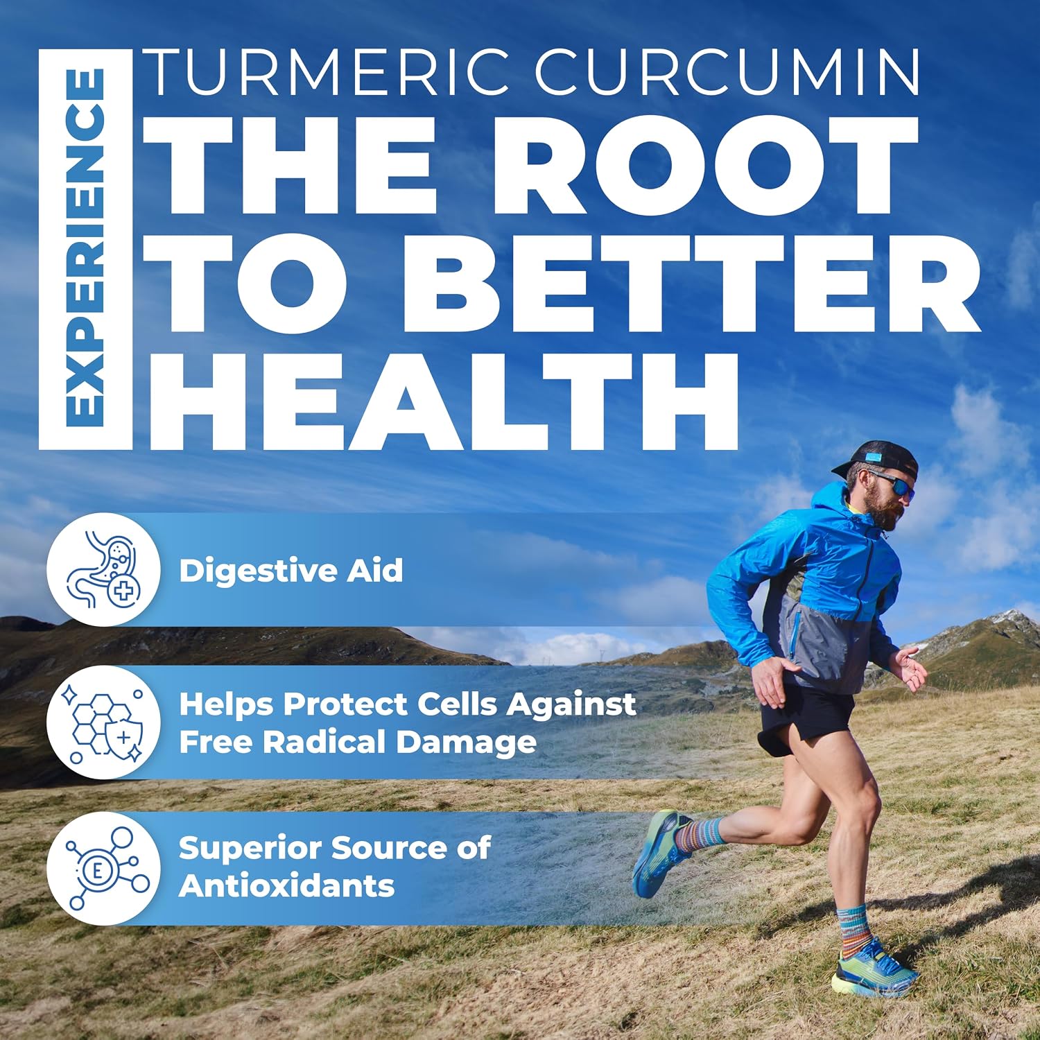 Thumbnail 2 de DH Nutrition Turmeric Curcumin Capsules with Black Pepper, 160 Count