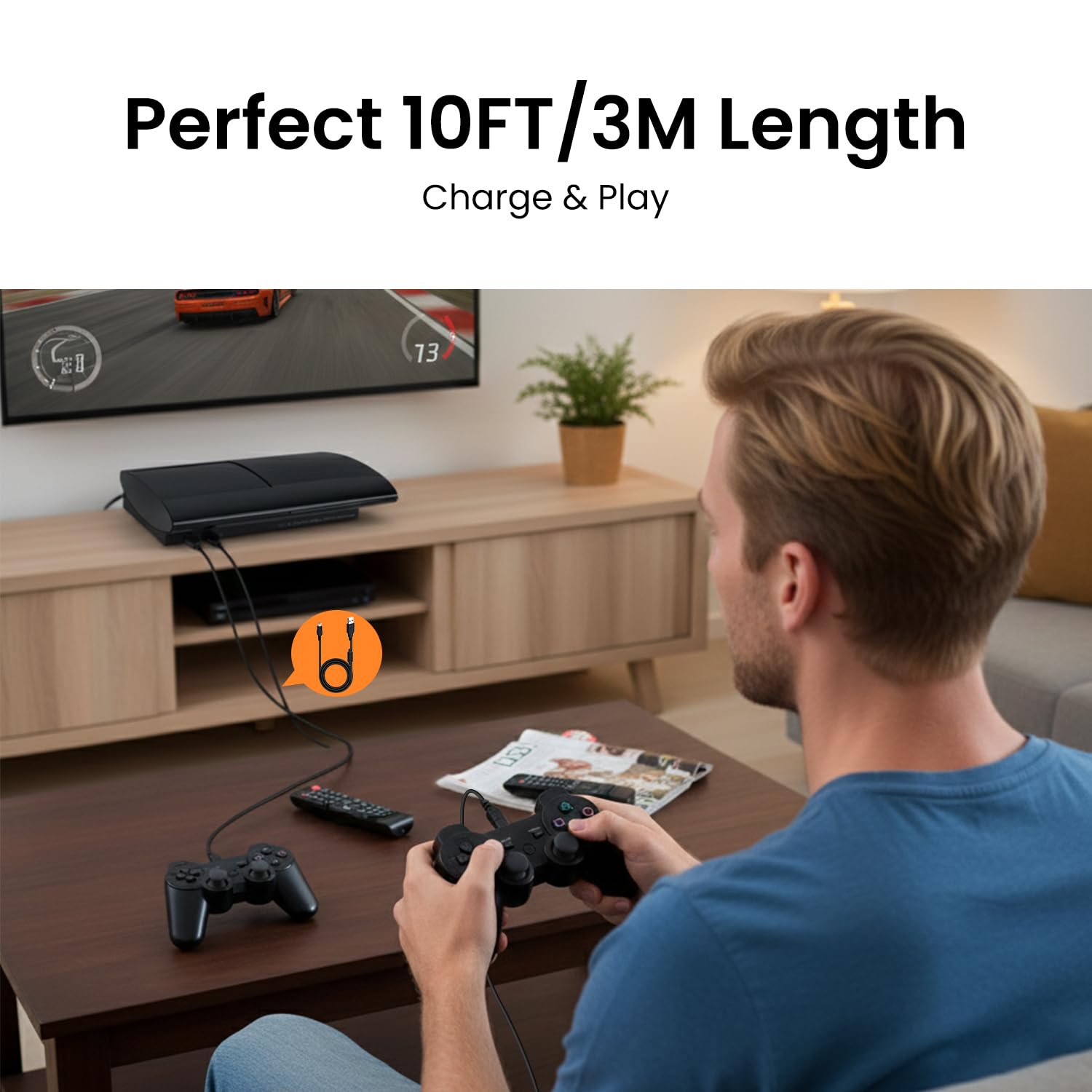 Thumbnail 6 de Tolesum Câble charge PS3 3 m 🔌