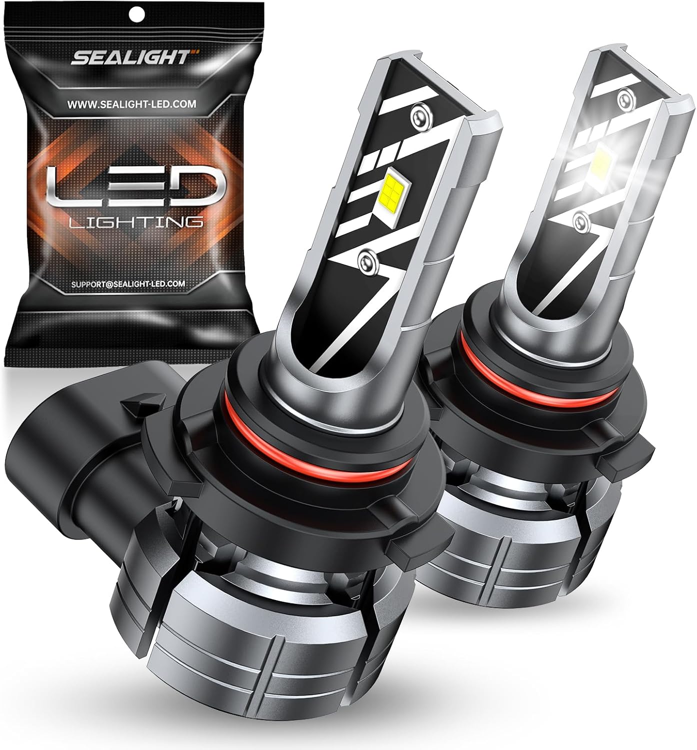 Detalle 1 de SEALIGHT H11 LED Fog Light Bulbs (H11/H16/H8) – 10,000LM, 6000K Cool White, Pack of 2