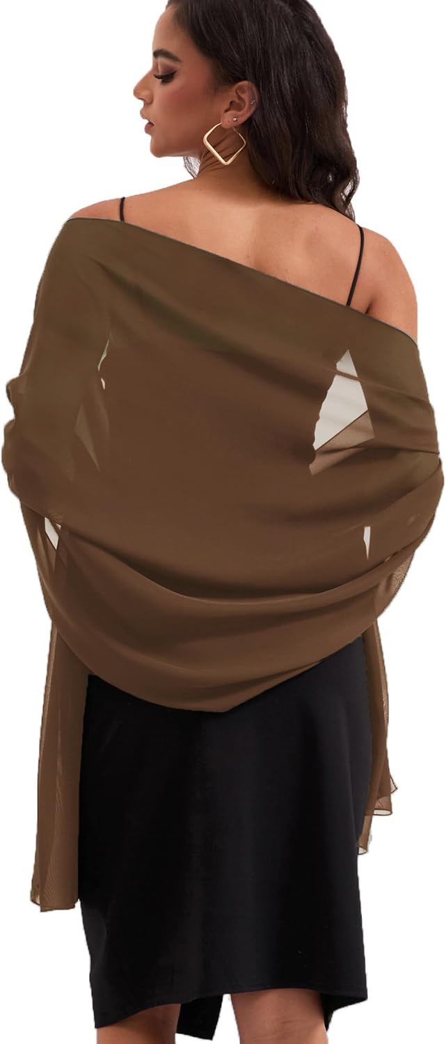 Thumbnail 6 de Chiffon Shawl, 79-Inch Length