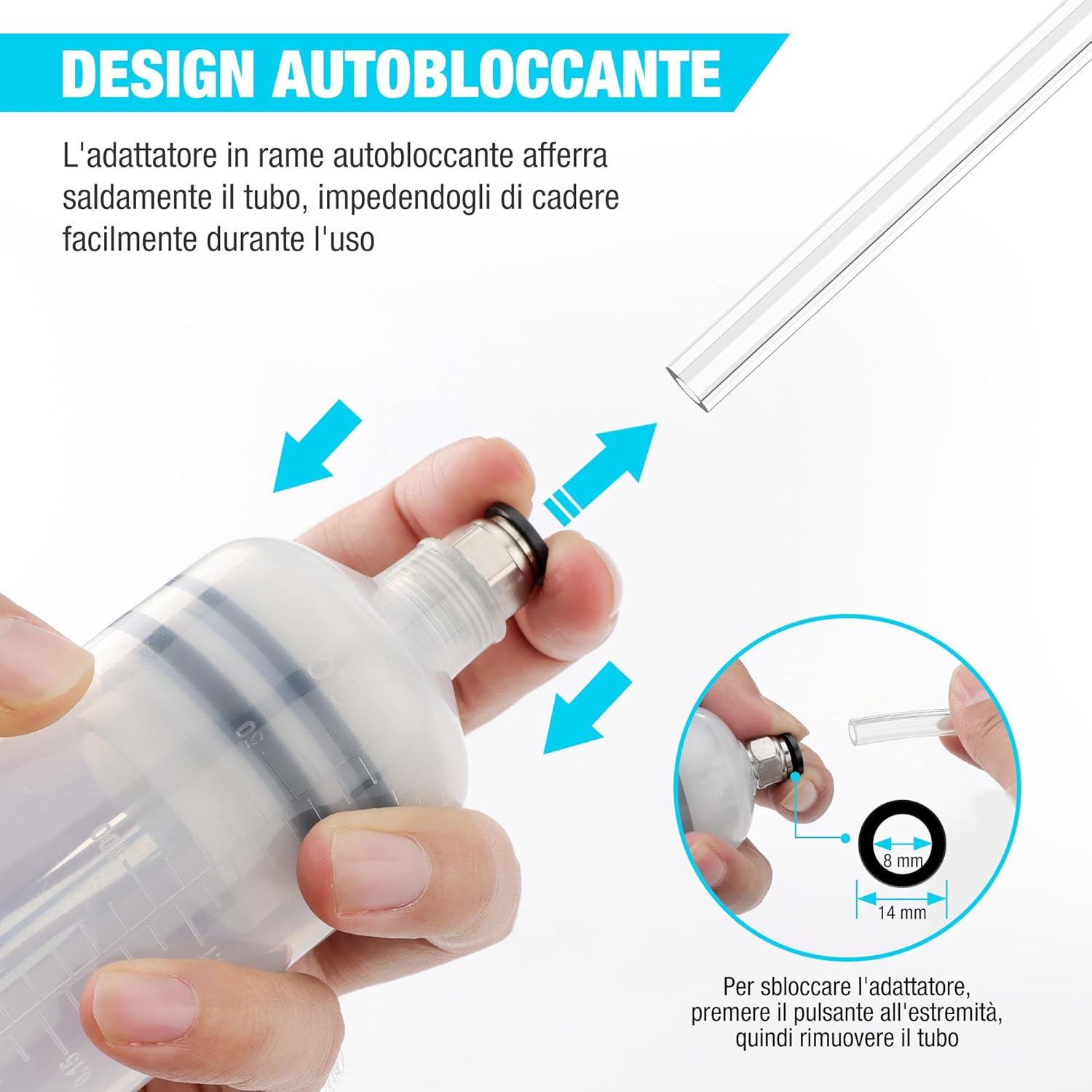 Thumbnail 3 de DURATECH Siringa per Olio da 500 ml: estrazione olio motore con tubo prolunga
