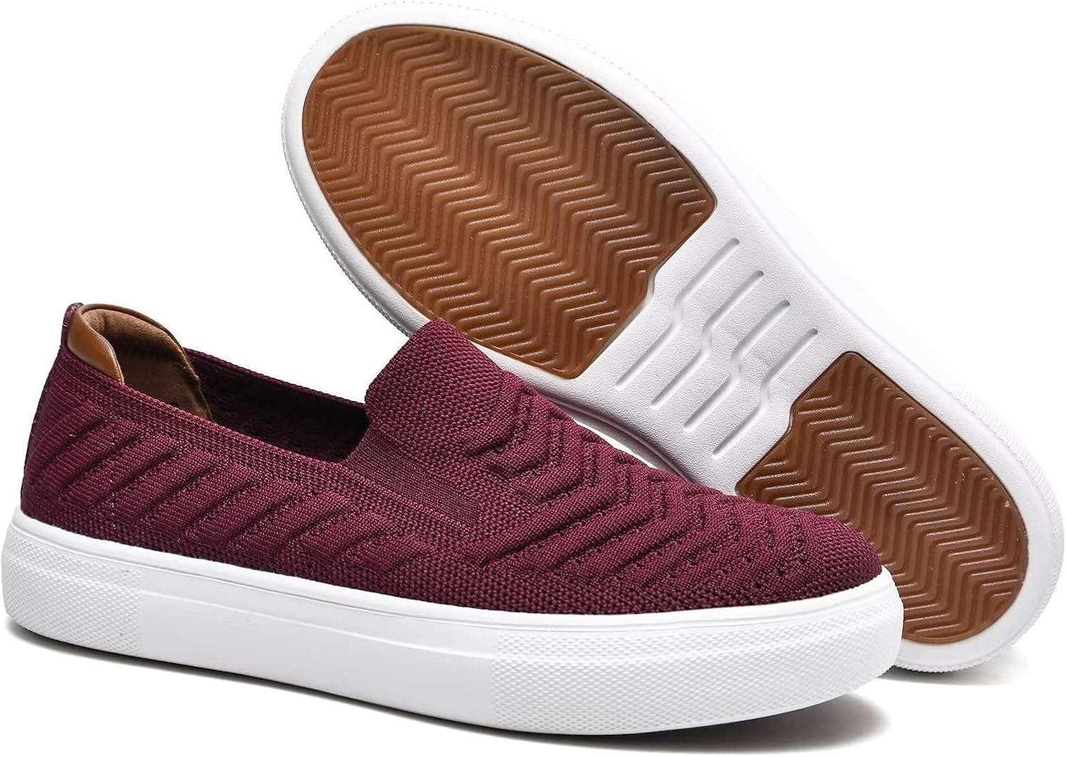 Thumbnail 3 de Konkhill Damen Slip-On Sneaker – atmungsaktive Walking Flats für Alltag und Freizeit