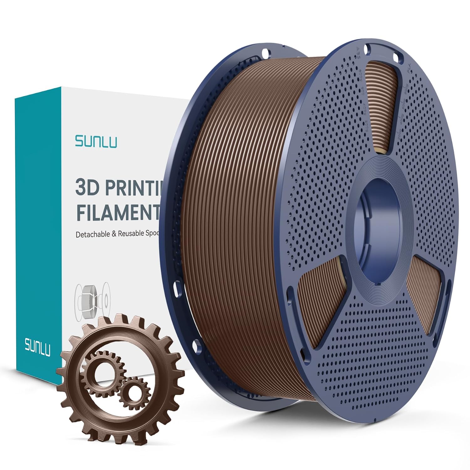 Detalle de SUNLU PLA+ 1.75 mm 1 kg PLA filament