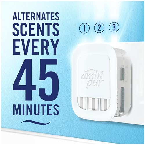 Detalle de Febreze 3Volution Plug-In Air Freshener Refills (7 x 20ml) – Pet Odour Fighter with Fresh Scent