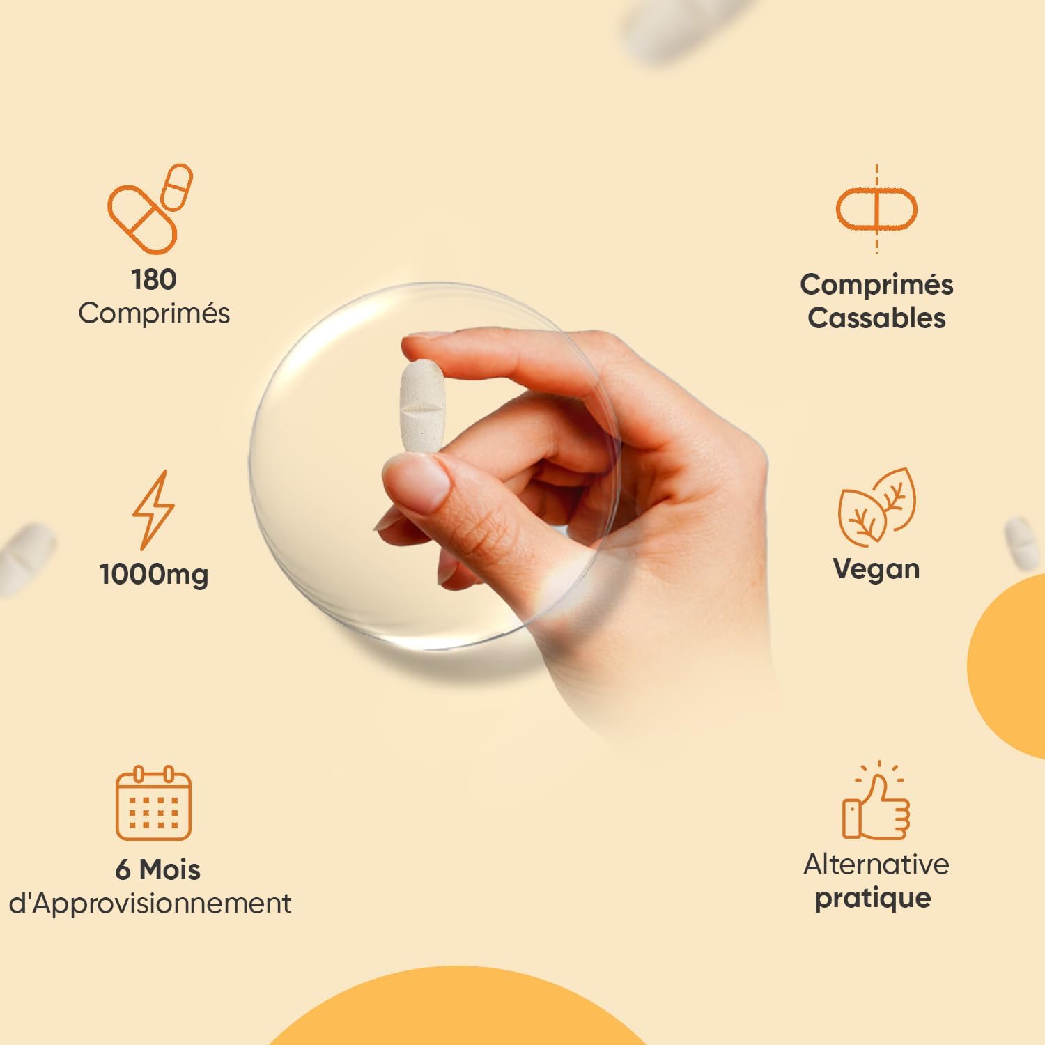 Thumbnail 5 de WeightWorld Vitamine C 1000 mg 180 comprimés