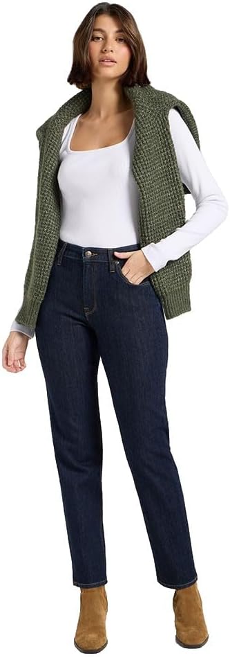 Thumbnail 6 de Lee Women's Carol Jeans: jeans regular straight per donna, comfort medio-elasticizzato