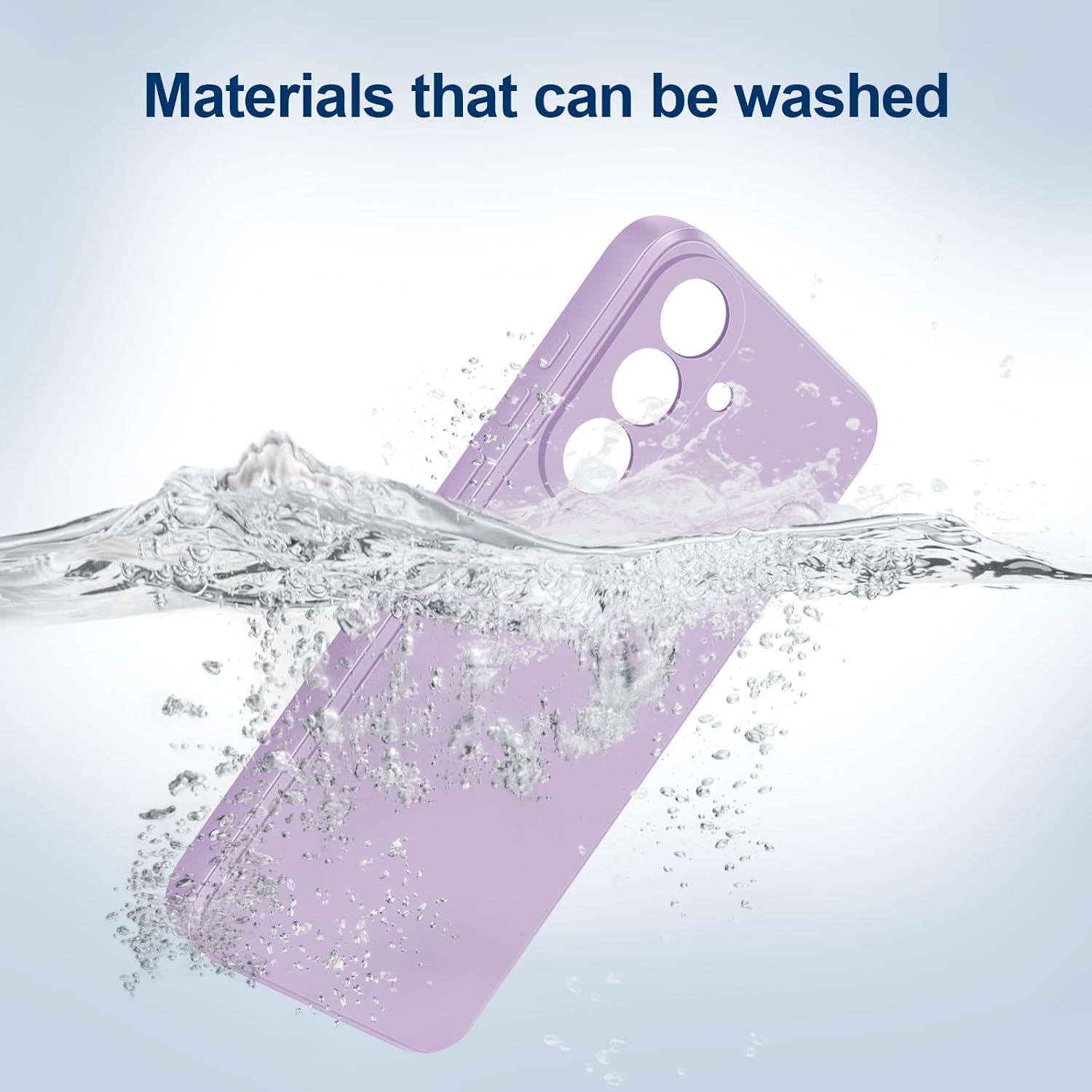 Thumbnail 4 de GiiYoon Case for Samsung Galaxy S26 — Silky-Soft Liquid Silicone Case in Purple
