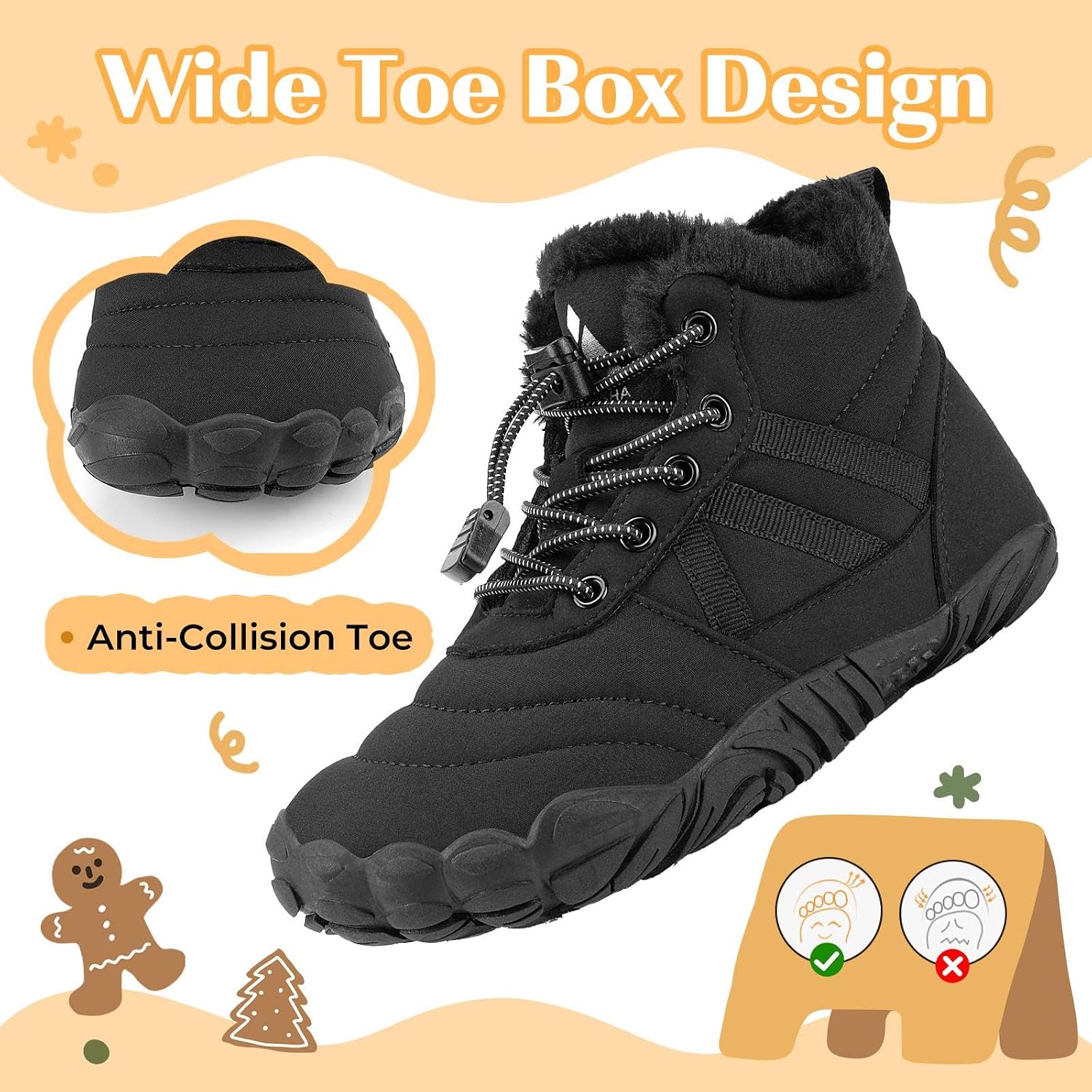 Thumbnail 1 de Mishansha Barefoot Botas Niño Niña 25-36