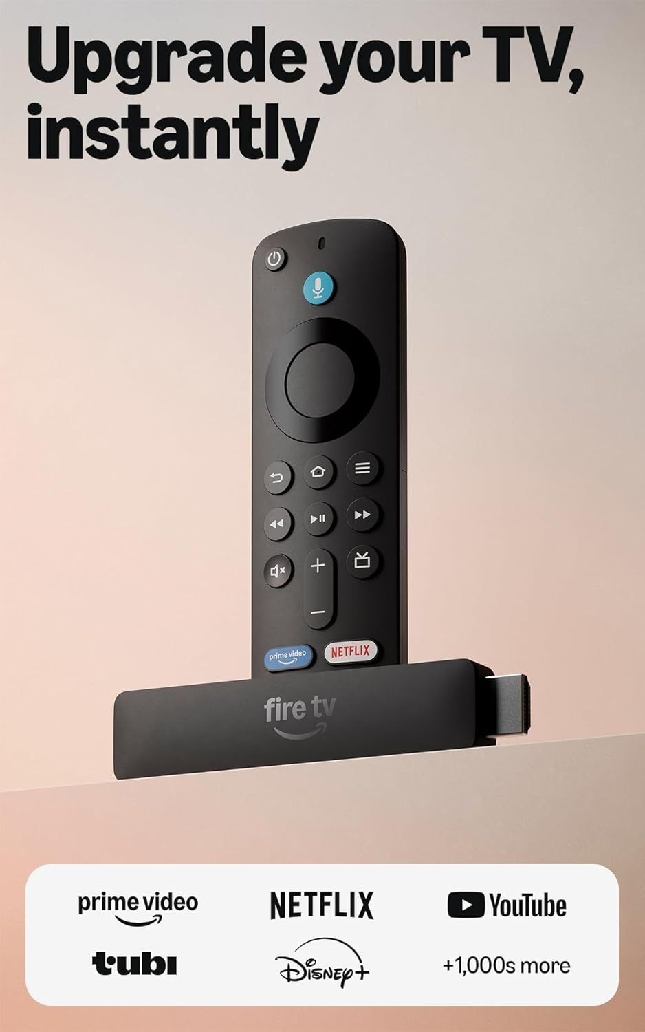 Detalle de Amazon Fire TV Stick HD (newest model) with Alexa+ Voice Remote