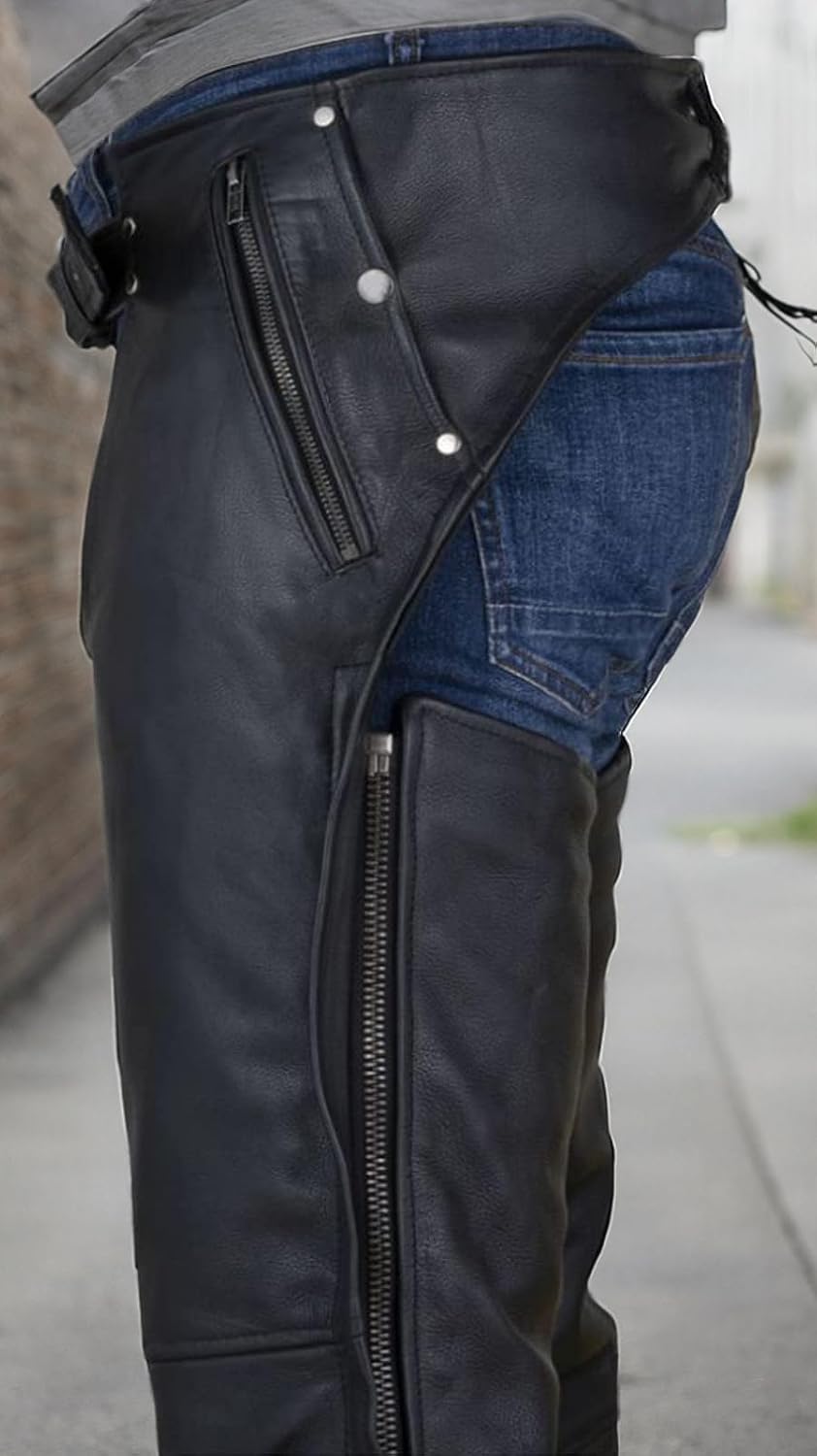 Thumbnail 6 de Dream Apparel Motorcycle Chaps in Leather