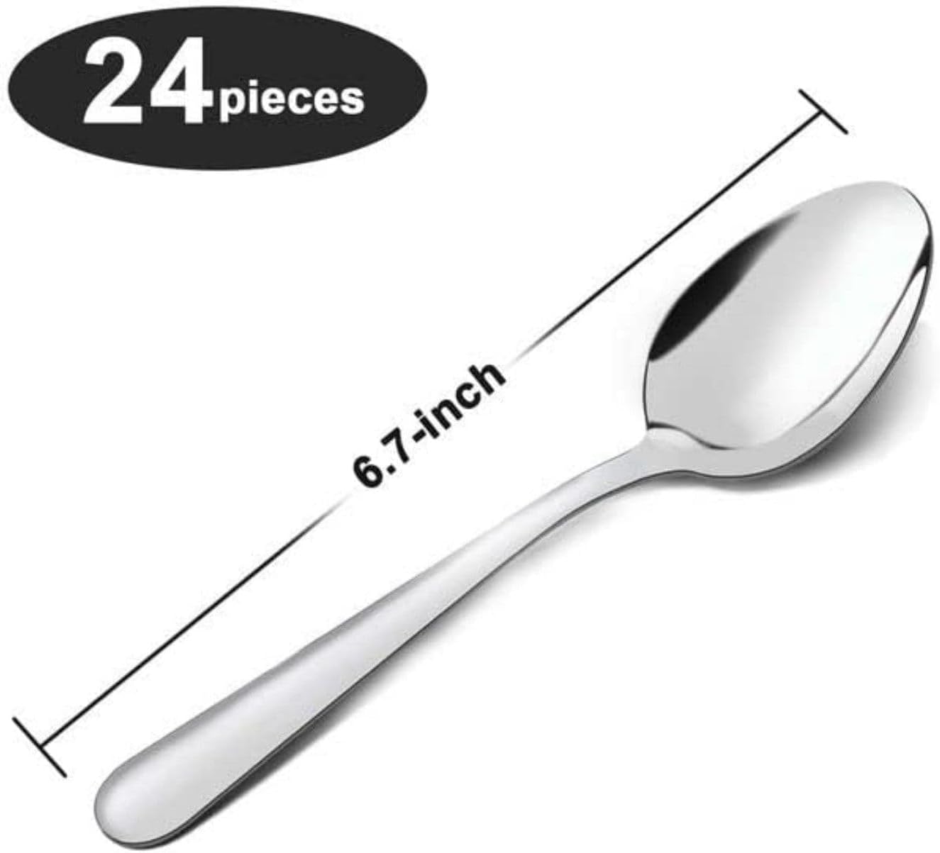 Detalle 2 de Unokit Dinner Spoons, 24-Piece Set