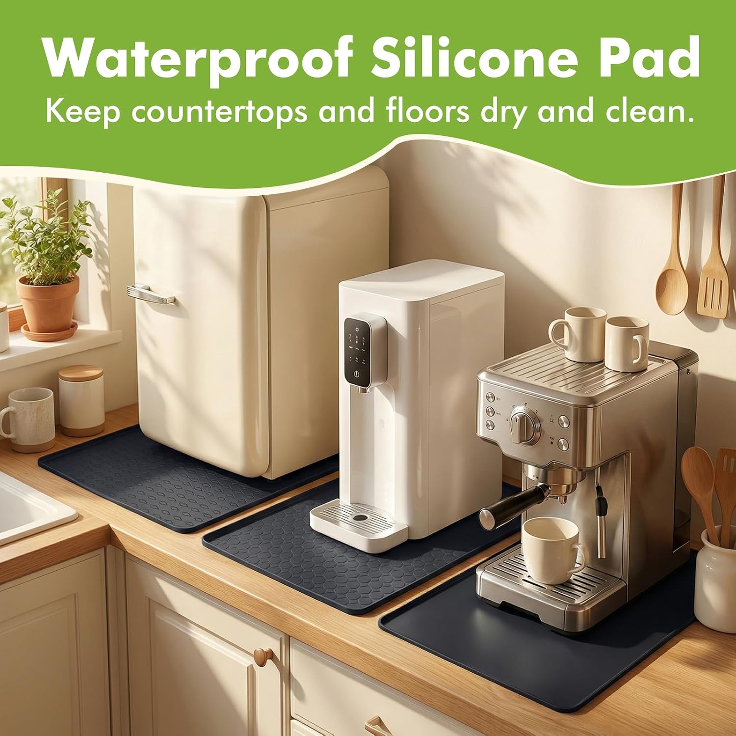 Detalle de Washer and Dryer Mat, 23.6 x 23.6 in.