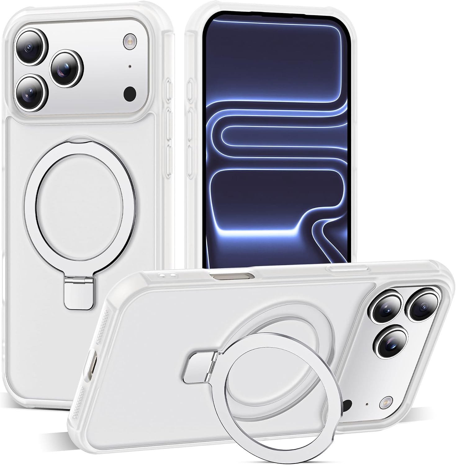 Detalle de SKYLMW iPhone 17 Pro Max translucent case 6.9"