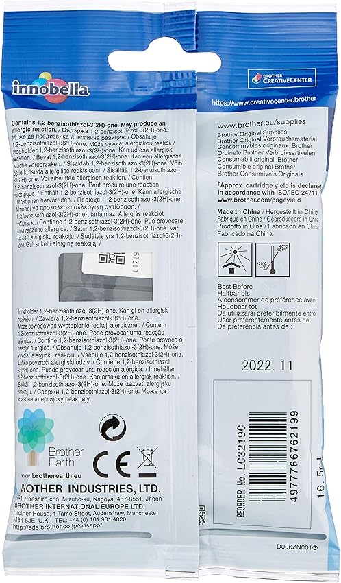 Brother LC3219XLBK Cartucho Negro Original de Larga Duración 🖤