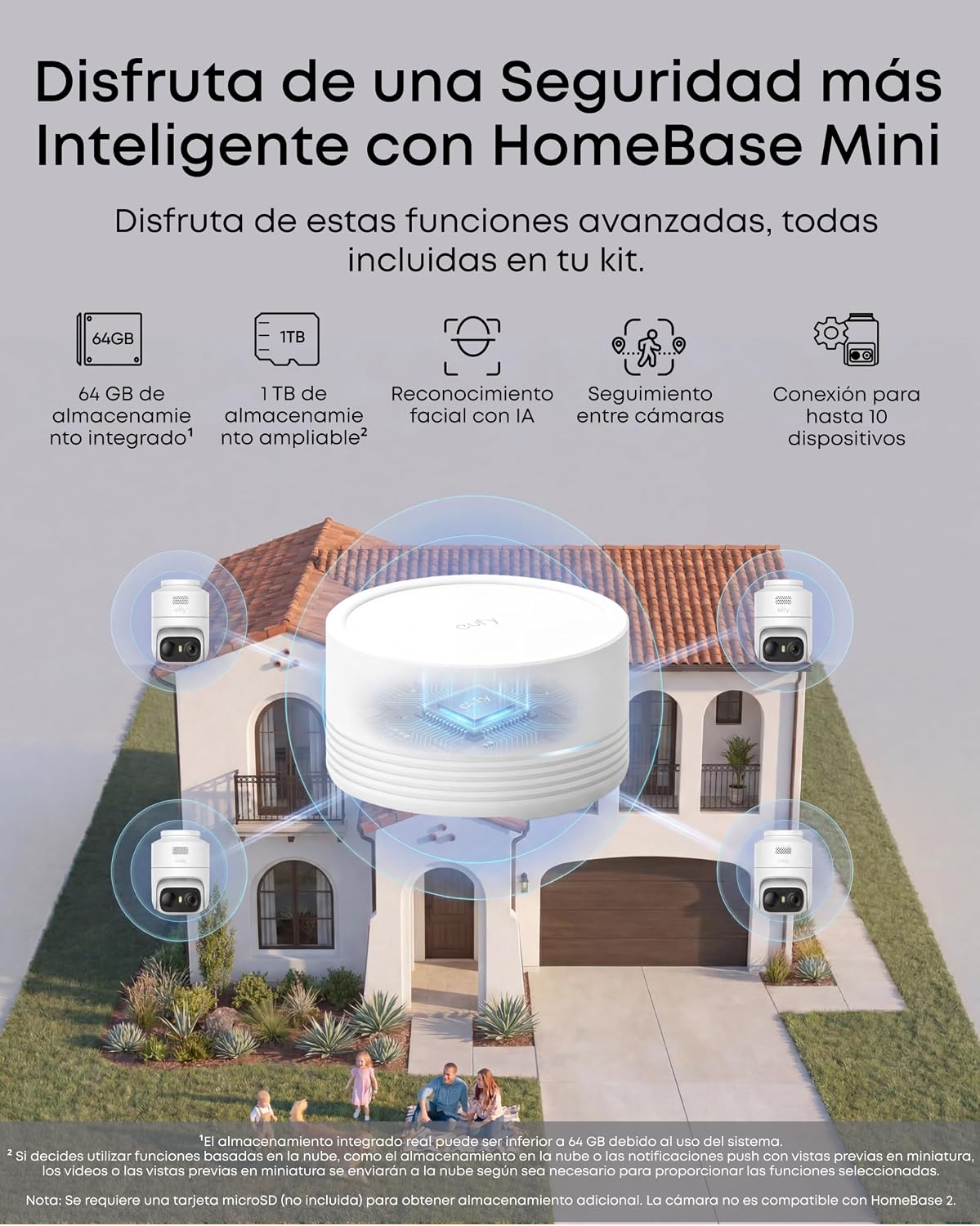 Thumbnail 4 de eufyCam C37 Solar Security Camera: 360° AI Tracking for All‑Round Outdoor Surveillance