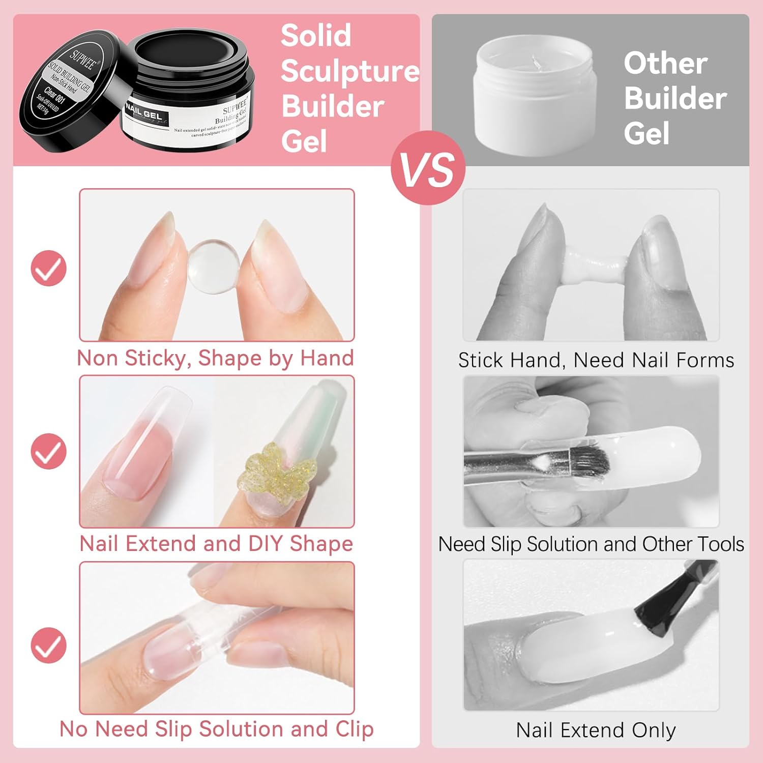 Detalle 1 de SUPWEE 3D Solid Builder Gel 28g ๐