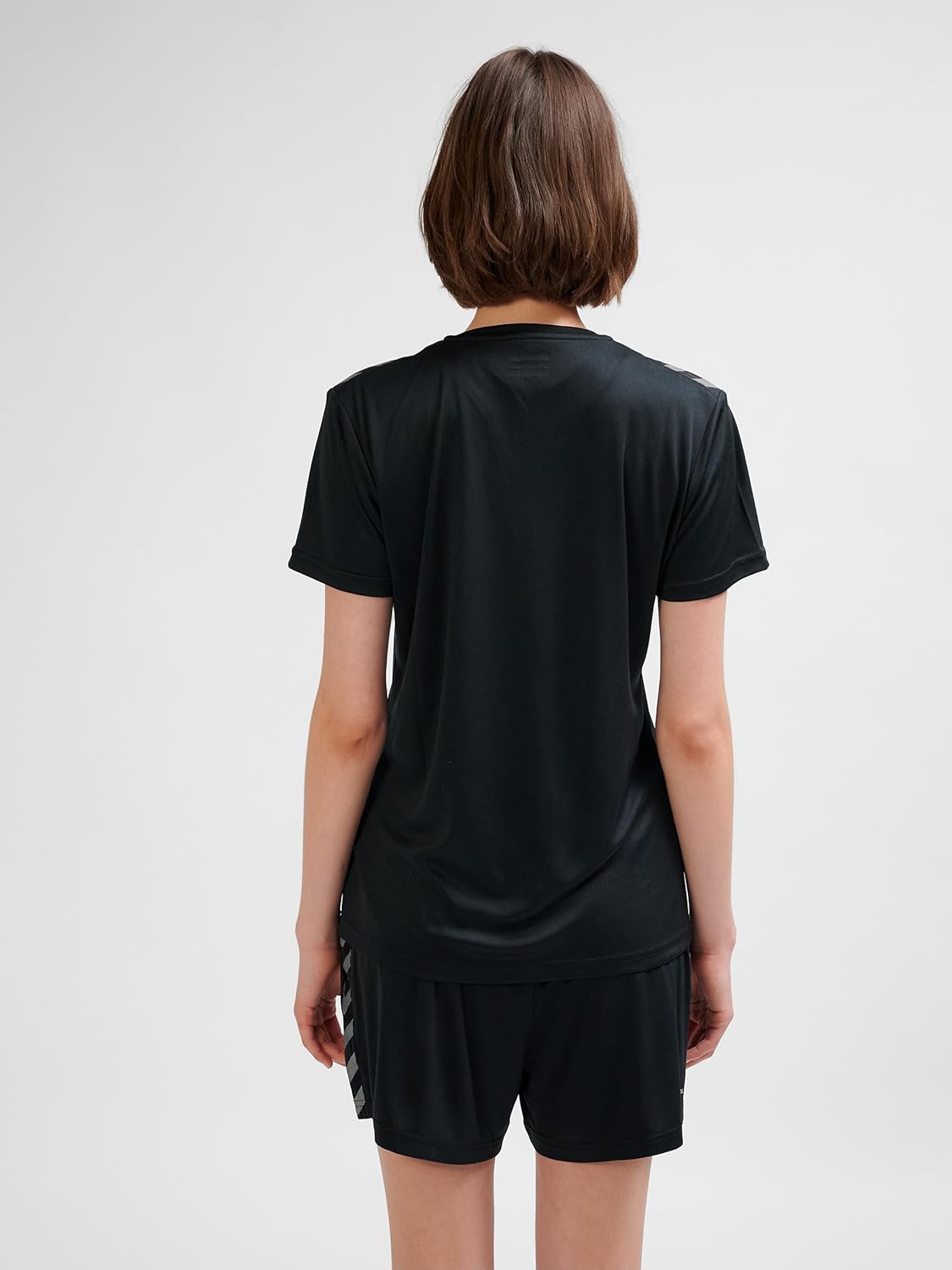 Detalle de Hummel Hmlauthentic Pl Jersey S/S Woman T-Shirt Femme – T-shirt à logo et coupe classique