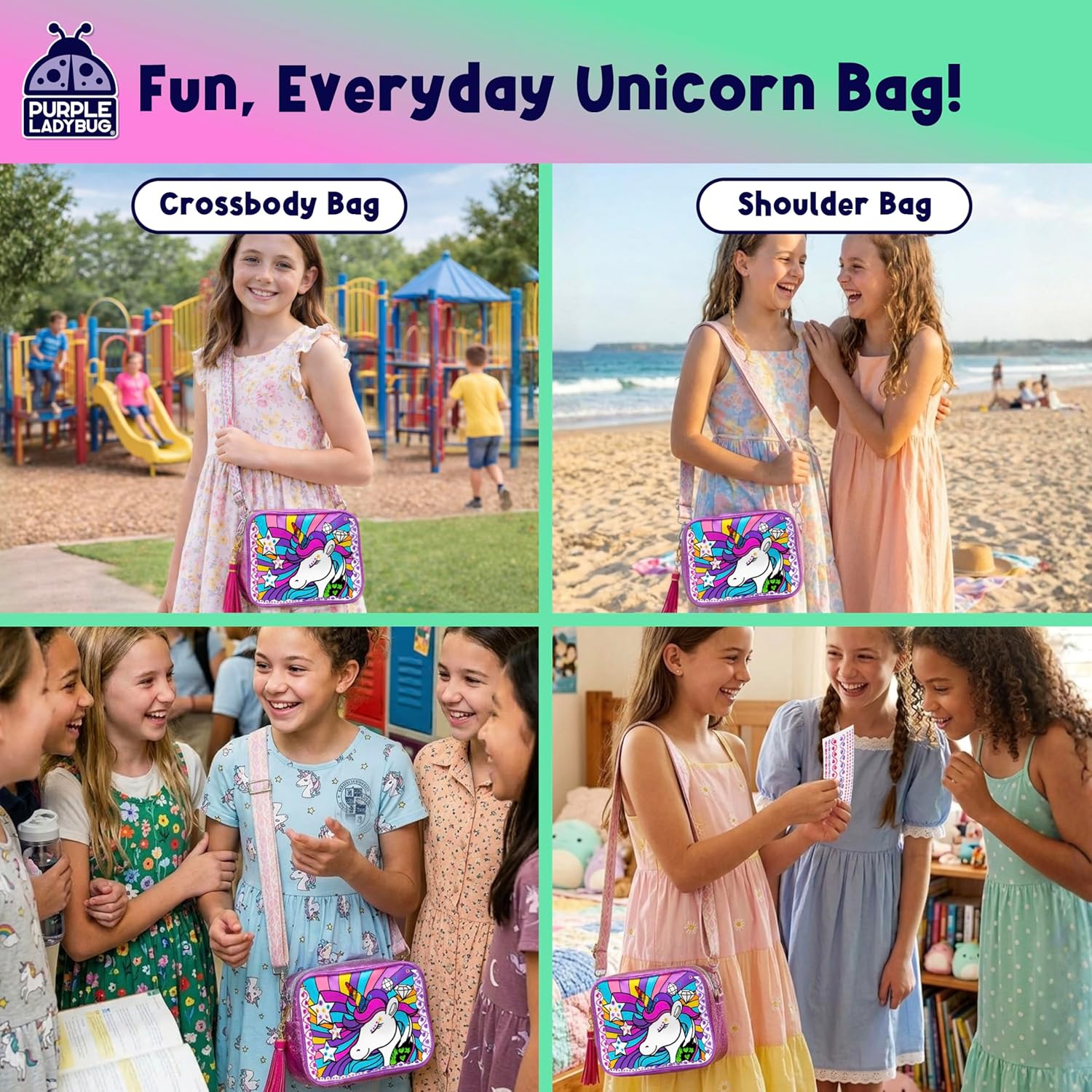 Thumbnail 5 de Unicorn crossbody craft kit for kids
