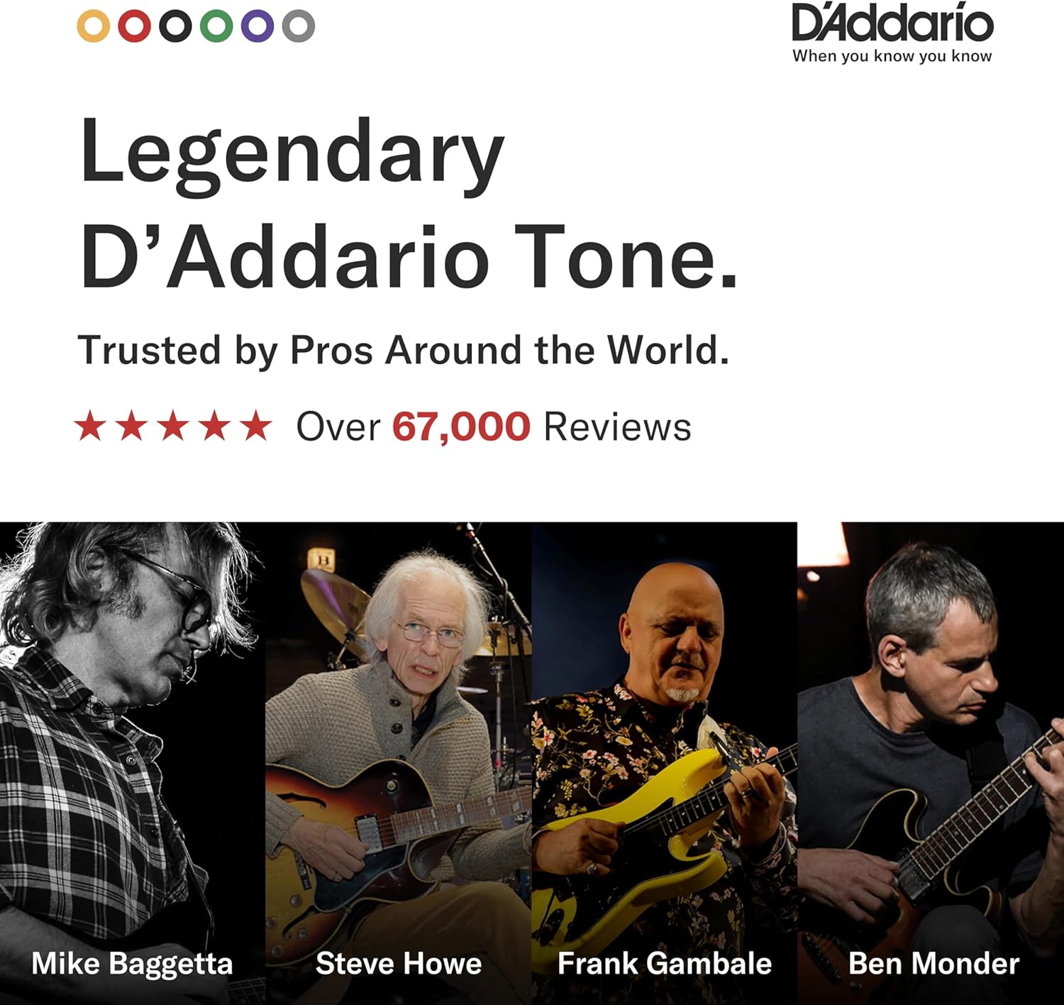 Thumbnail 2 de D'Addario EJ10-3D 80/20 Bronze Acoustic Guitar Strings (Extra Light, 10-47) – 3-Pack