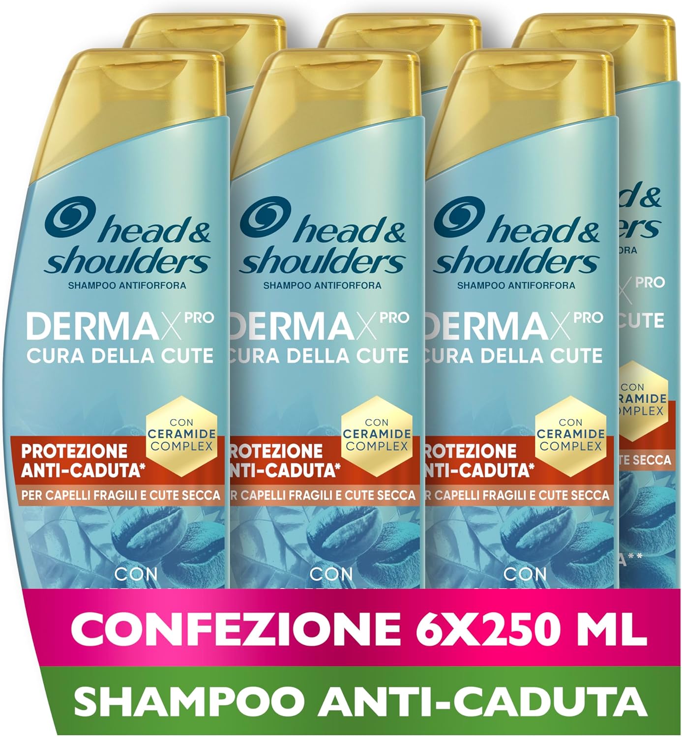 Detalle de Head & Shoulders DermaXPro 6x250ml