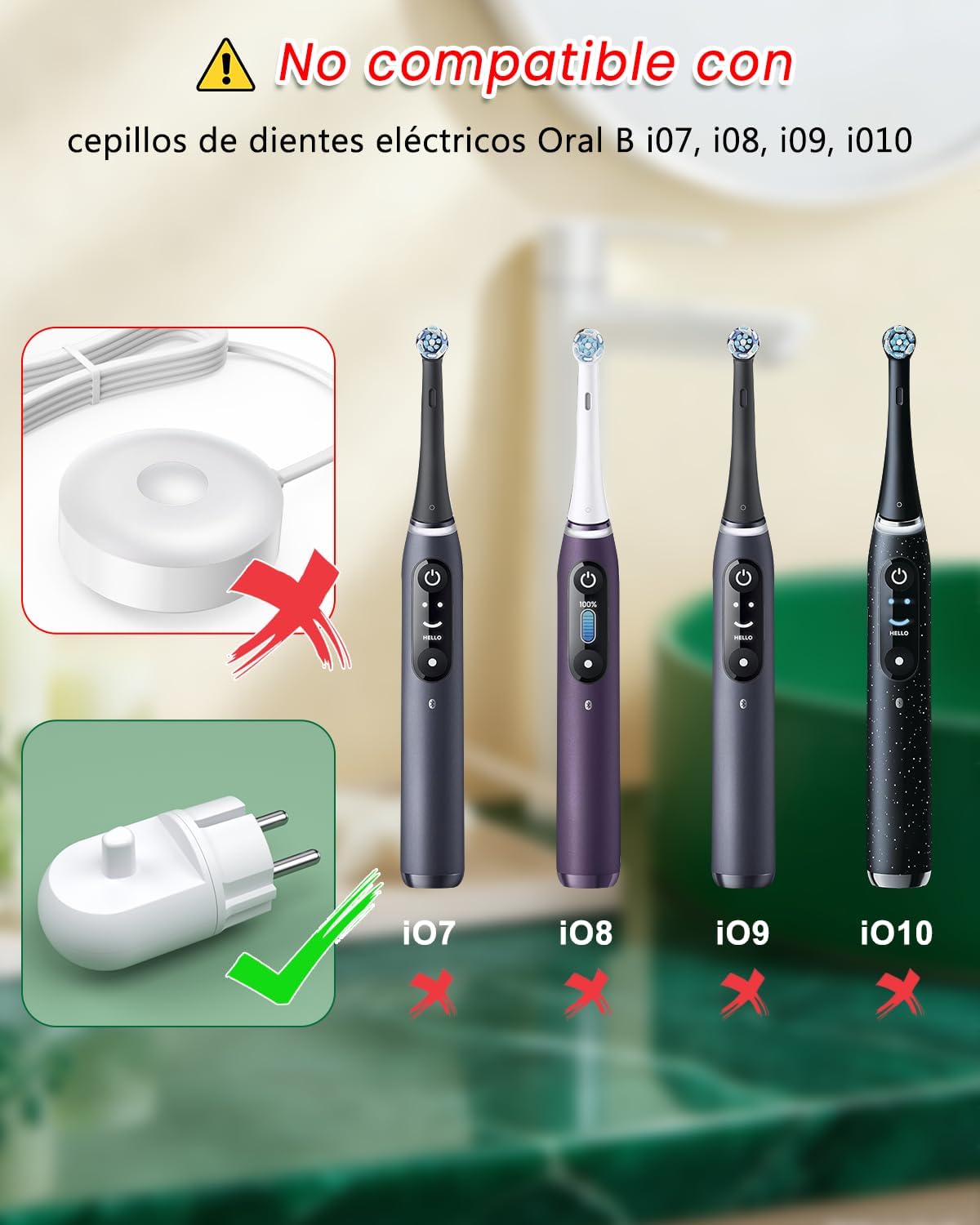 Thumbnail 4 de Oral-B Cargador inalámbrico de pared