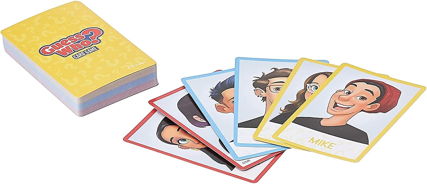 Detalle de Hasbro Gaming Guess Who? card game for 2 players