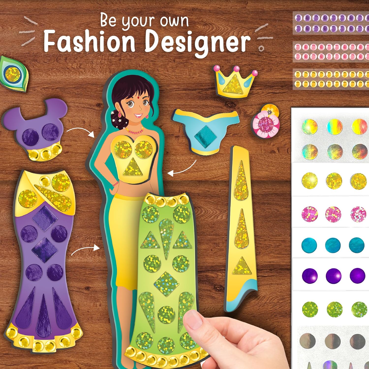 Detalle 2 de Imagimake Magnetic Dress-Up Set, 30 pieces